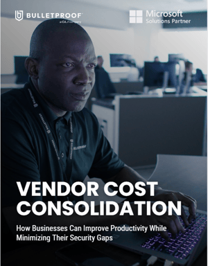 Vendor Cost Consolidation Bulletproof