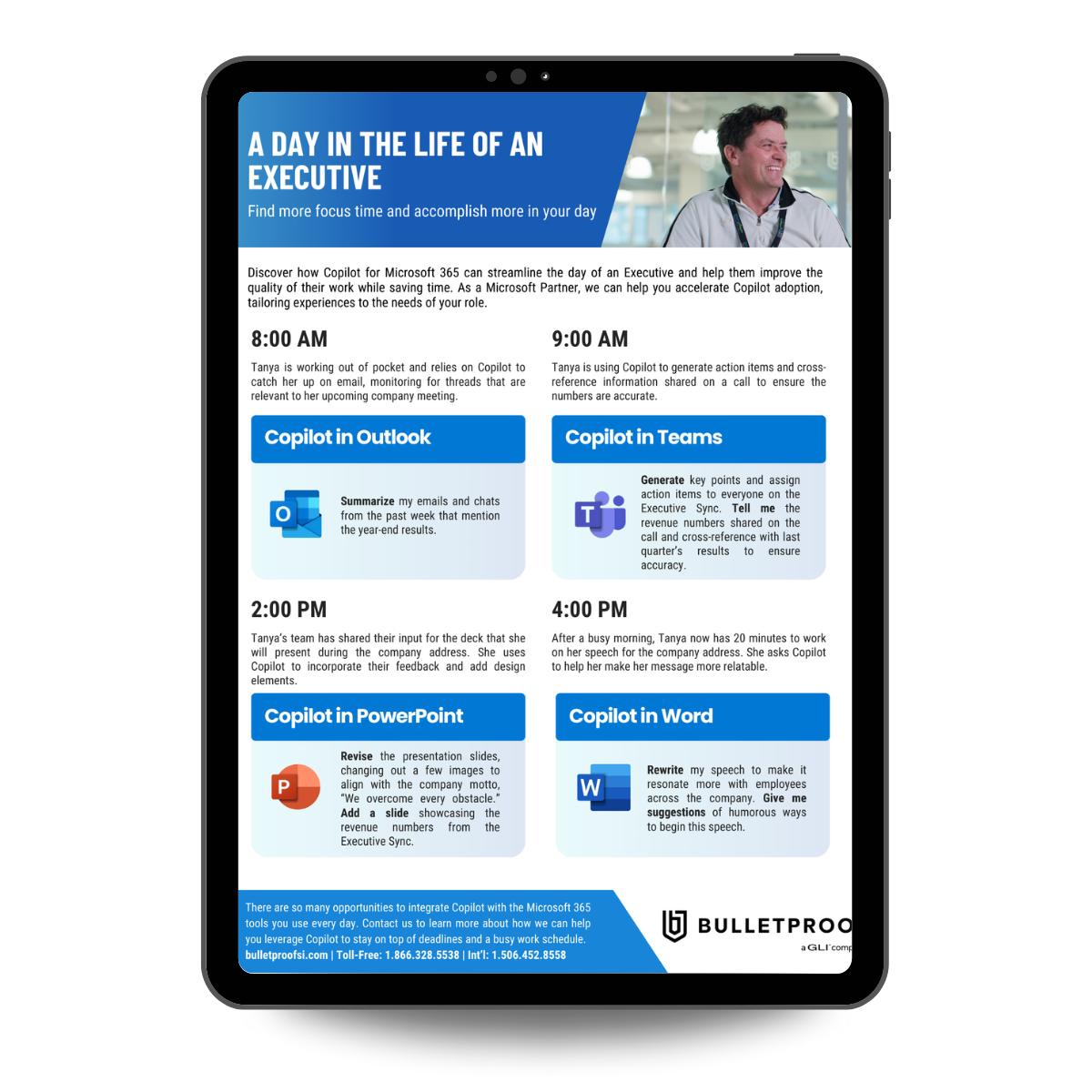 A Day In The Life of An Executive | Copilot for M365