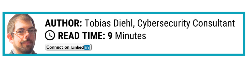 Tobias Diel, Cybersecurity Consultant