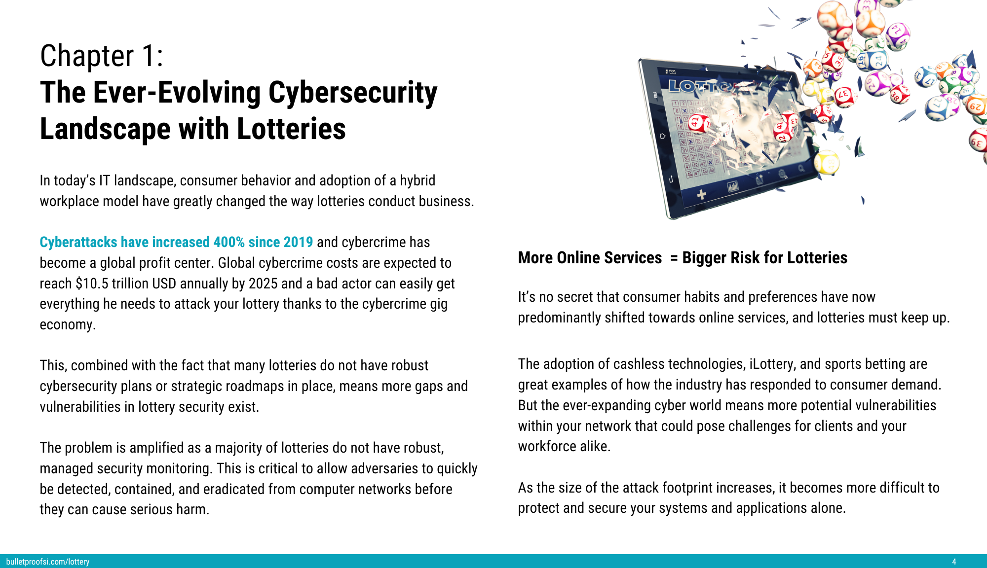 Countering Emerging Security Threats in Lottery