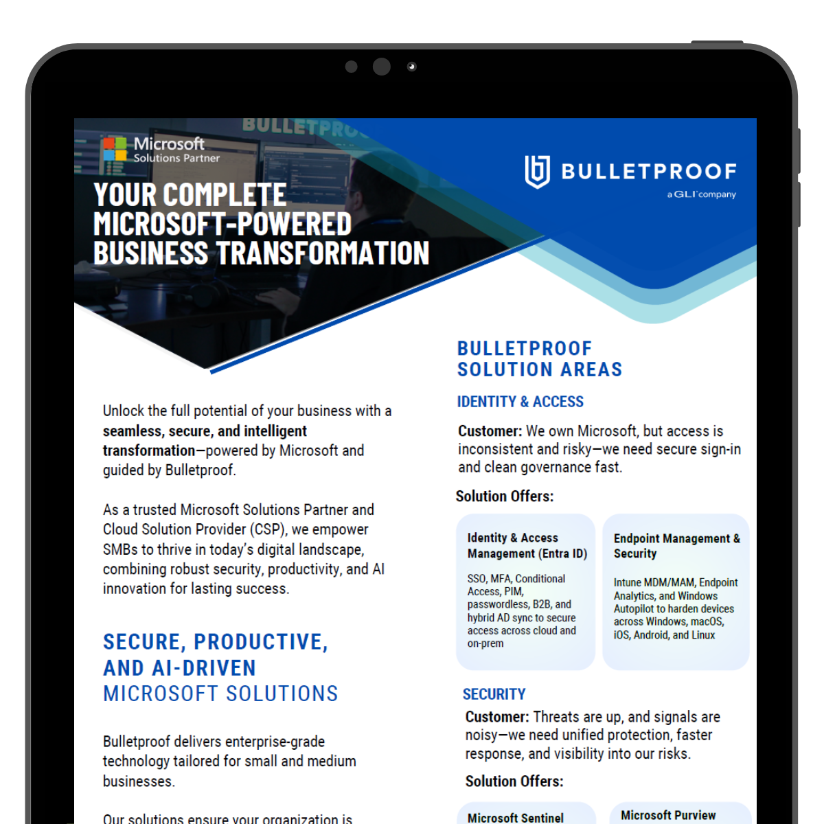 Check out our Microsoft Services Portfolio!