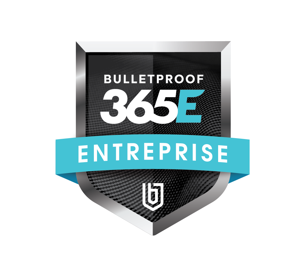 Bulleproof 365 Enterprise badge in French